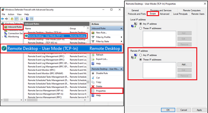 Firewall and Network Zones