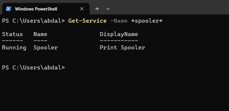 Get-Service
