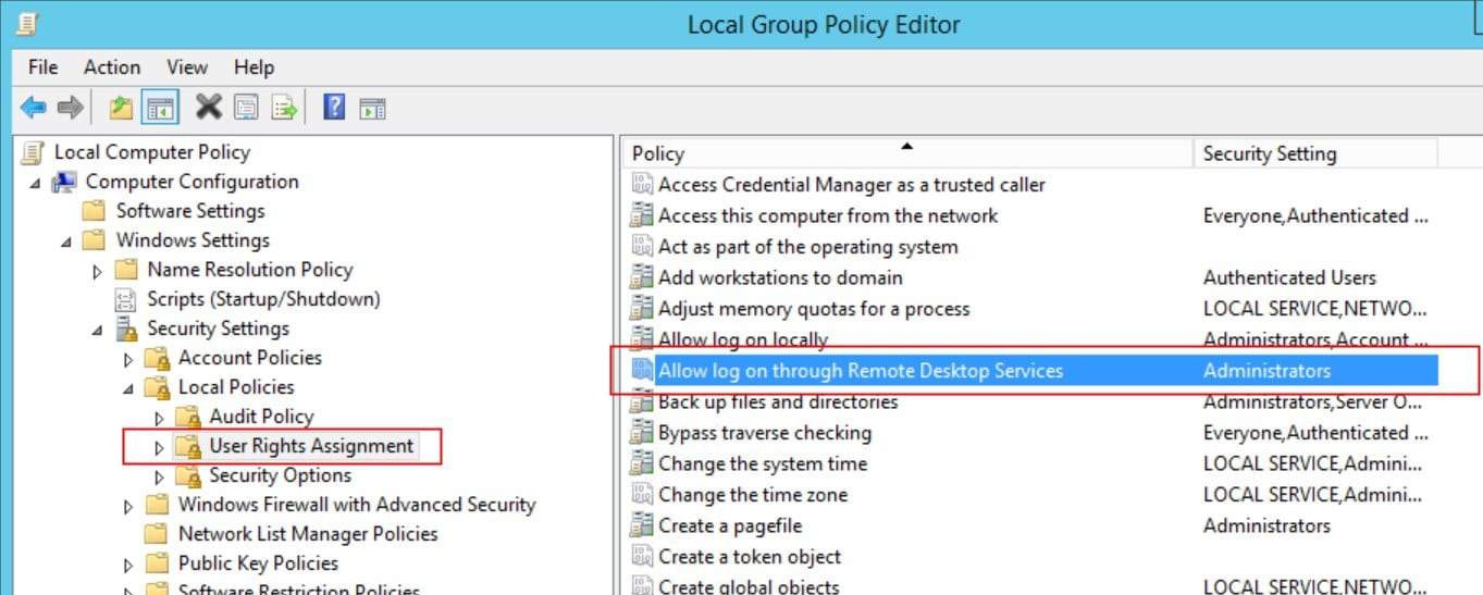 Limit RDS User Access